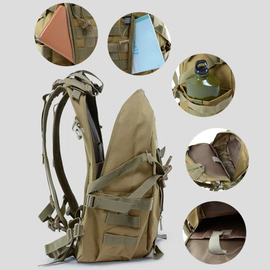 40L Tactical Backpack – Rugged Adventure Bag